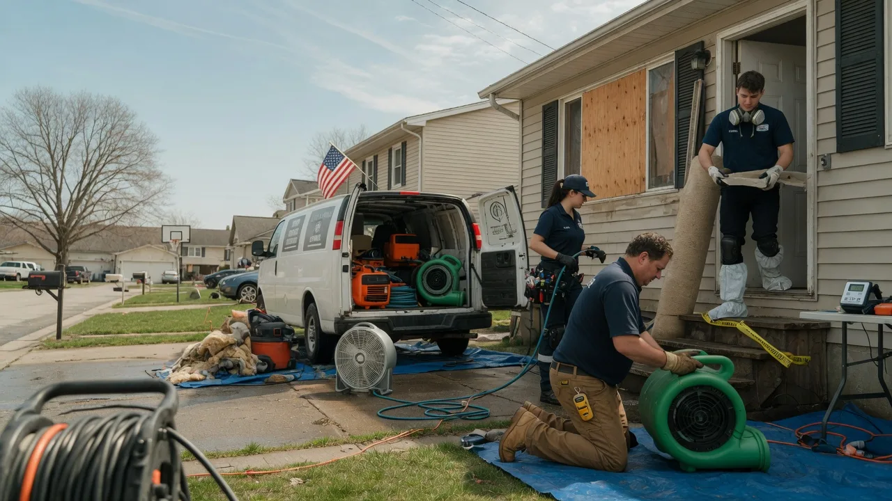 Water Damage Restoration in Warren, OH near me